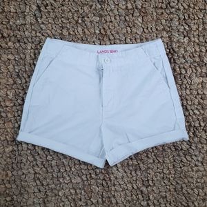 Girls Lands End chino shorts (12)